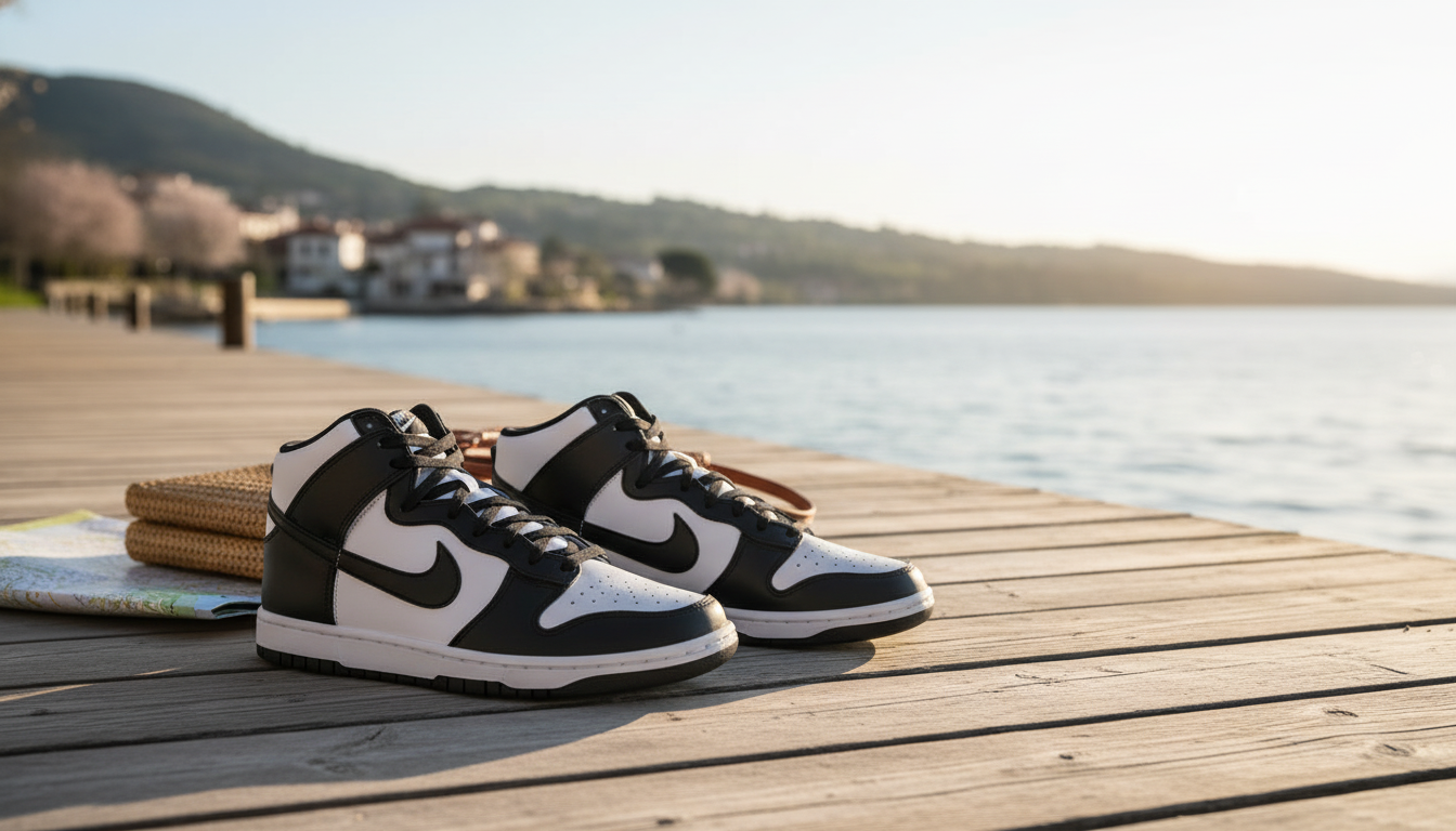 Nike Women’s Black Slip-On Sneakers for Spring Travel