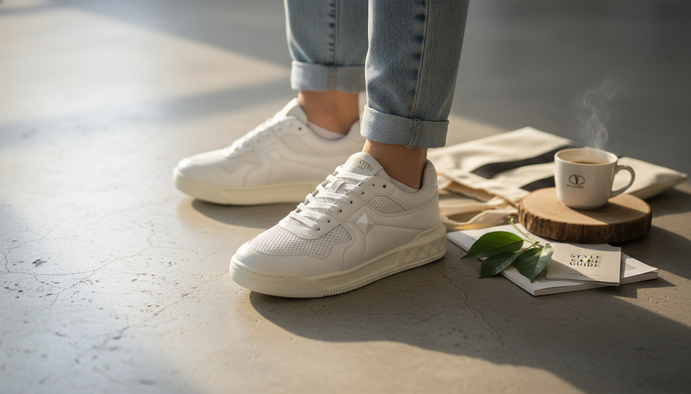 Valentino One Stud Calfskin Sneakers: Fit, Style & Care