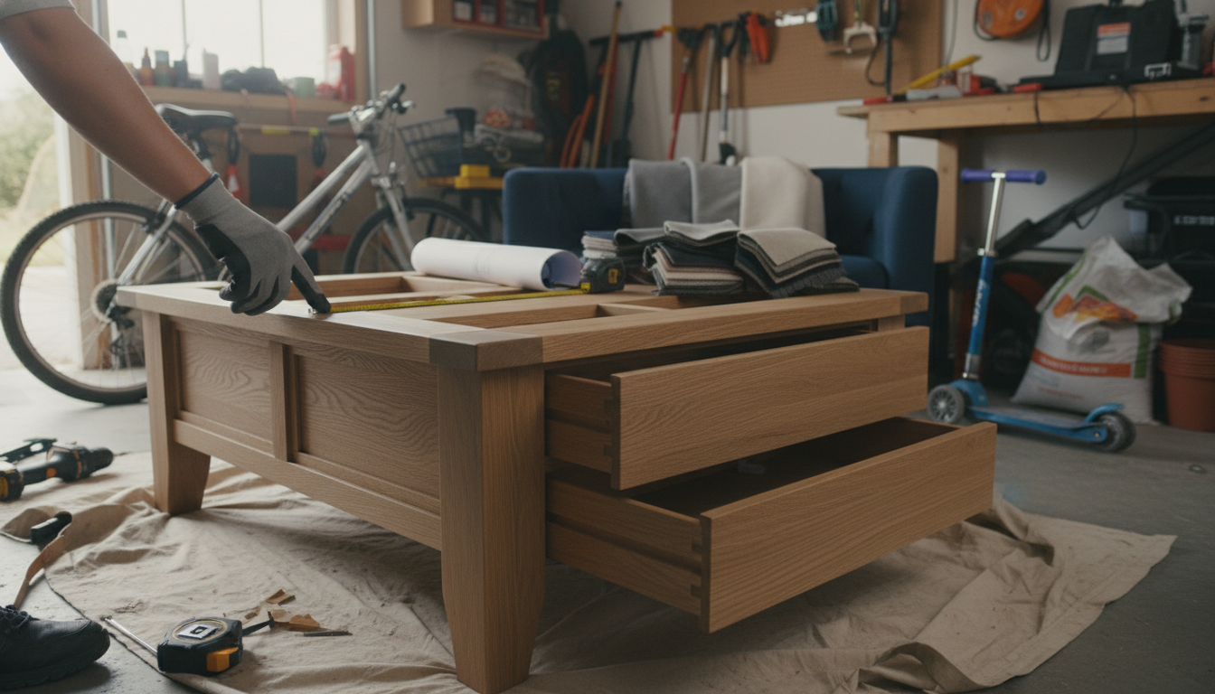 Coffee Table Size Guide: Drawers, Sofa & Room Fit